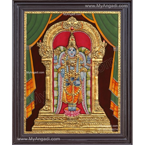 Vishnu Tanjore Painting Vishnu Tanjore Painting