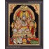 Shiva Parivar Tanjore Painting