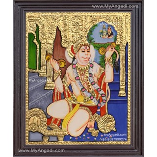 Hanuman Tanjore Painting