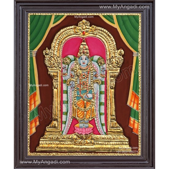 Vishnu Tanjore Painting Vishnu Tanjore Painting
