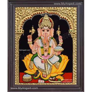 Ganesha Tanjore Paintings