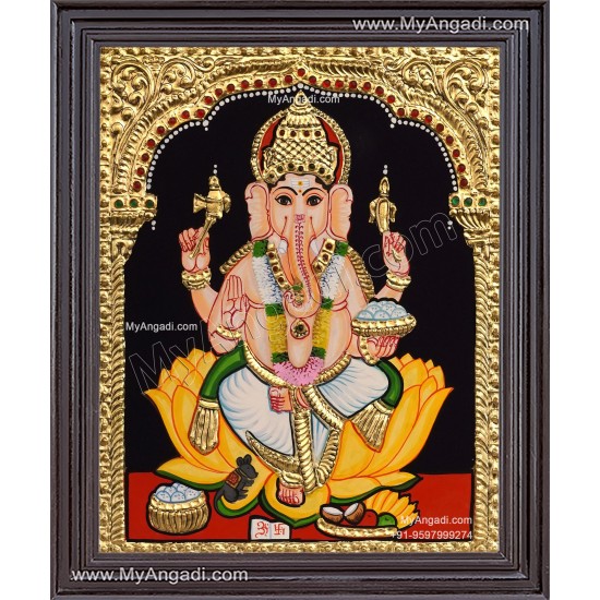 Ganesha Tanjore Paintings Ganesha Tanjore Paintings