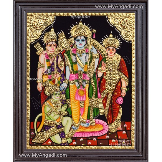 Ram Durbar Tanjore Painting Ram Durbar Tanjore Painting