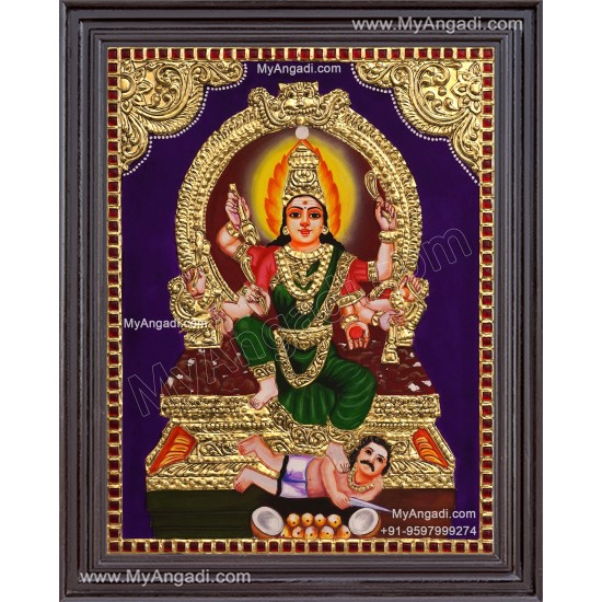 Kuladeivam Tanjore Painting