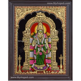 Meenakshi Tanjore Painting