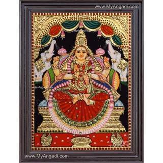 Gajalakshmi Tanjore Paintings