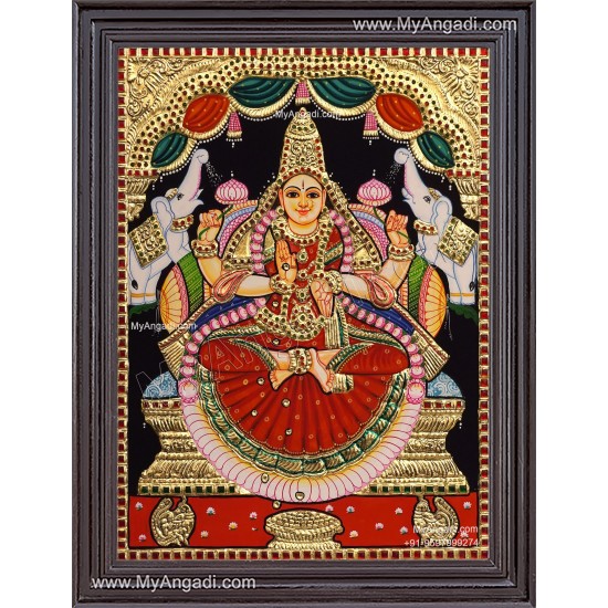Gajalakshmi Tanjore Paintings