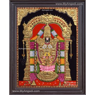 Balaji Lakshmi Tanjore Painting