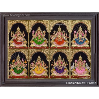 Ashtalakshmi Tanjore Painting