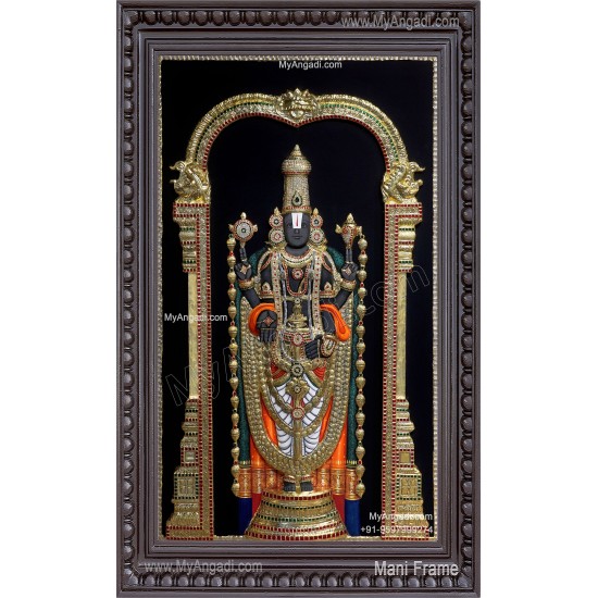 Balaji 3d Tanjore Painting Balaji 3d Tanjore Painting