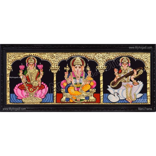 3 Panel Tanjore Painting 3 Panel Tanjore Painting