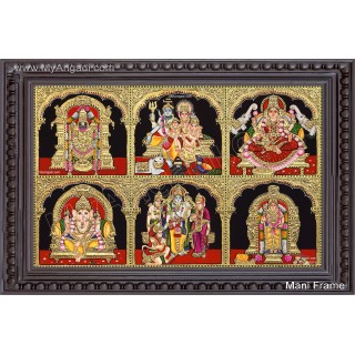 6 Panel Tanjore Painting 6 Panel Tanjore Painting