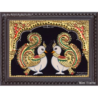 Peacock Tanjore Paintings Peacock Tanjore Paintings
