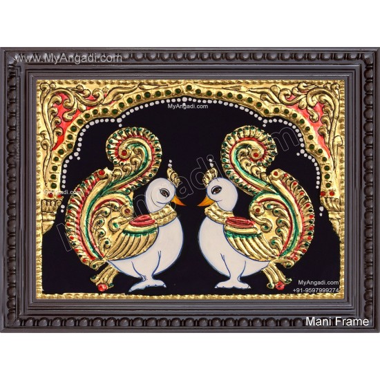 Peacock Tanjore Paintings Peacock Tanjore Paintings