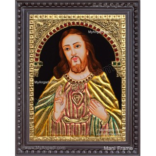Jesus Tanjore Painting