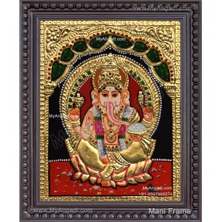 Ganesha Tanjore Painting