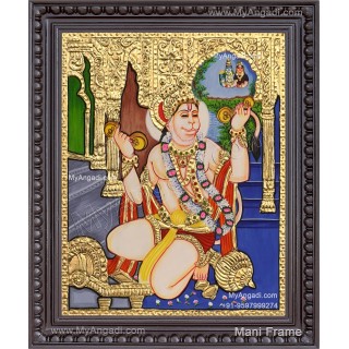 Hanuman Tanjore Painting