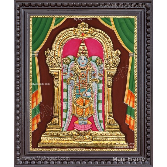 Vishnu Tanjore Painting Vishnu Tanjore Painting