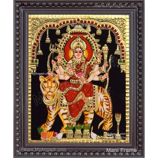 Durga Devi Tanjore Painting