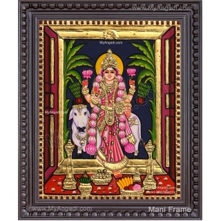Grahalakshmi Tanjore Painting Grahalakshmi Tanjore Painting