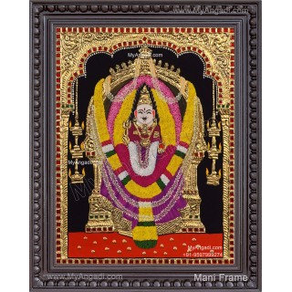 Bathirakali Amman Tanjore Painting