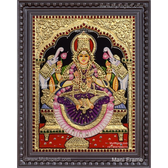 Gajalakshmi Tanjore Painting Gajalakshmi Tanjore Painting