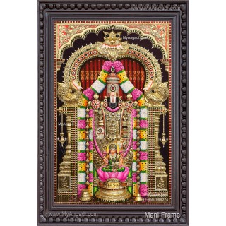 Balaji Lakshmi 3D Tanjore Painting