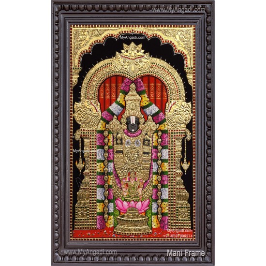 Balaji Lakshmi Tanjore Painting