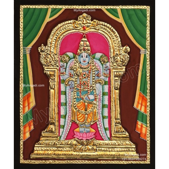 Vishnu Tanjore Painting Vishnu Tanjore Painting