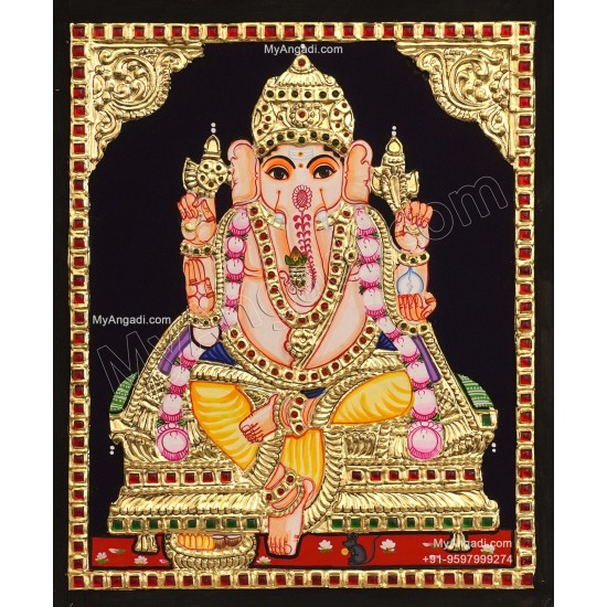 Ganesha Tanjore Paintings Ganesha Tanjore Paintings