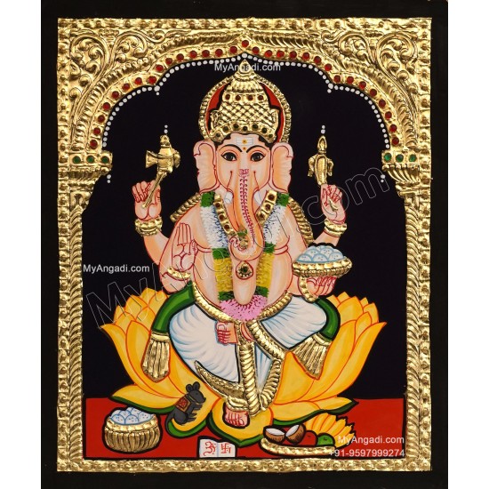Ganesha Tanjore Paintings Ganesha Tanjore Paintings