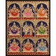 Ashta Lakshmi Tanjore Painting
