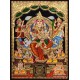 Raja Rajeshwari Tanjore Painting