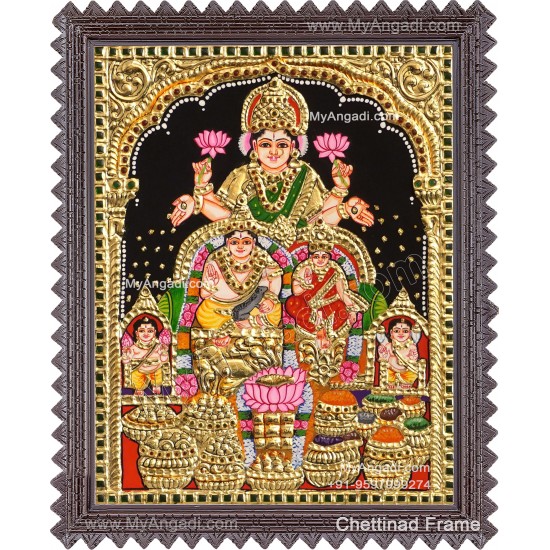 Kubera Lakshmi Tanjore Paintings