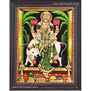 Grahalakshmi Tanjore Painting 