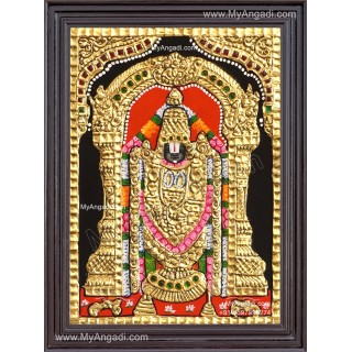 Venkateshwara  Swamy Tanjore Painting