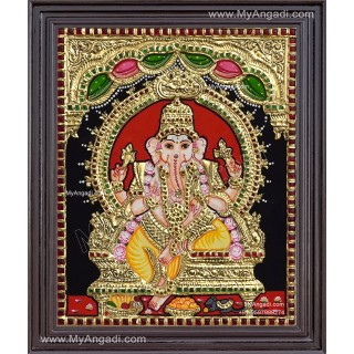 Ganesha  Tanjore Paintings