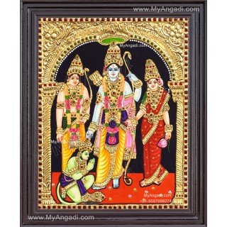 Ram Darbar Tanjore Painting