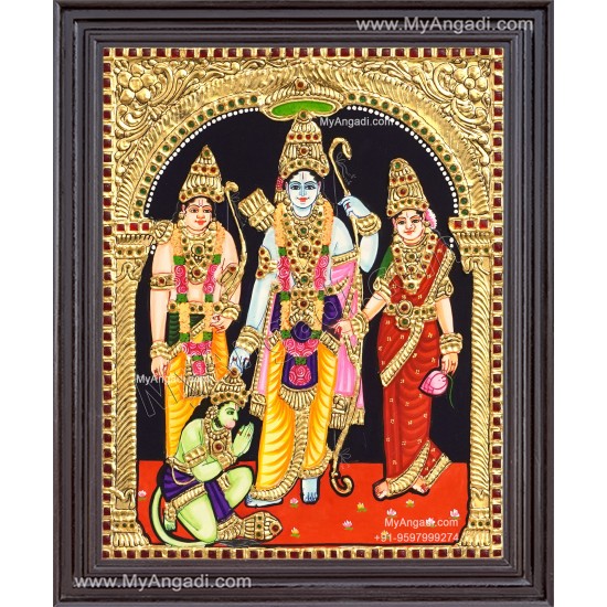 Ram Darbar Tanjore Painting Ram Darbar Tanjore Painting