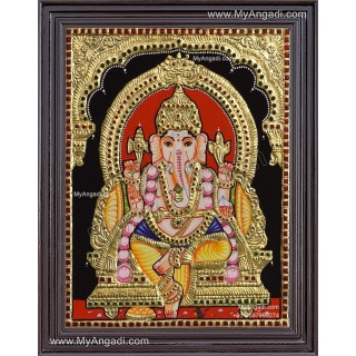 Ganesha  Tanjore Paintings
