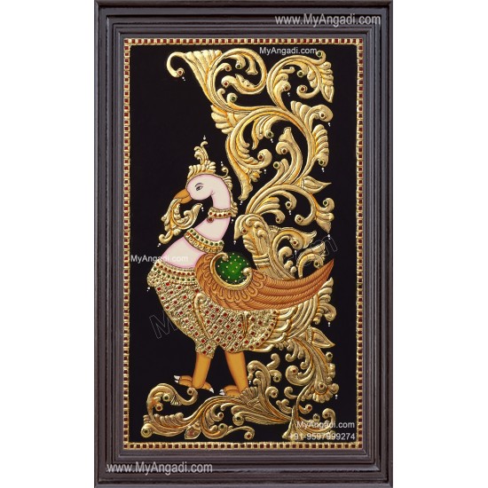 Peacock Tanjore Paintings