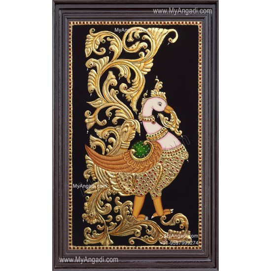 Peacock Tanjore Paintings