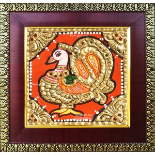 Swan Tanjore Painting