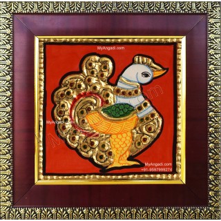 Swan Tanjore Painting