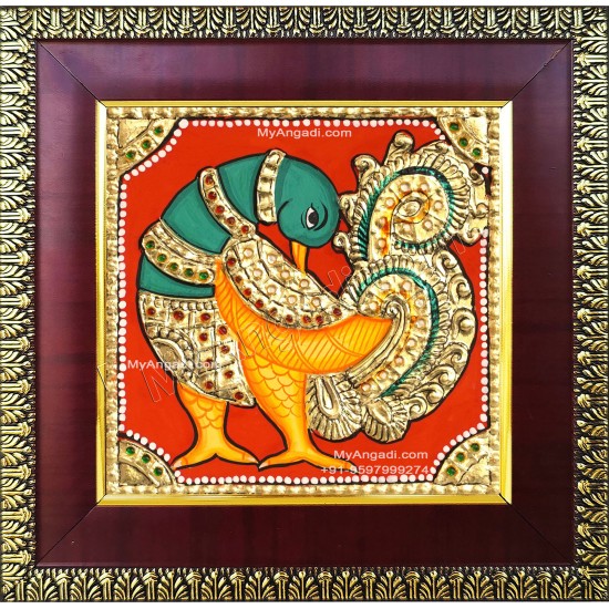 Peacock Tanjore Paintings