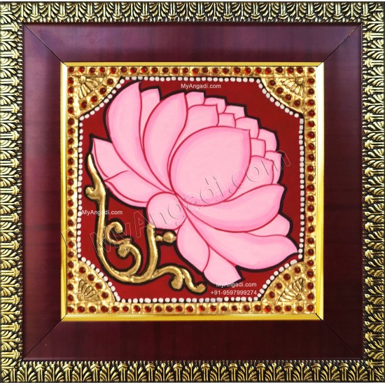 Lotus Tanjore Painting