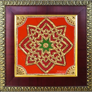 Aiswarya Kolam Tanjore Painting