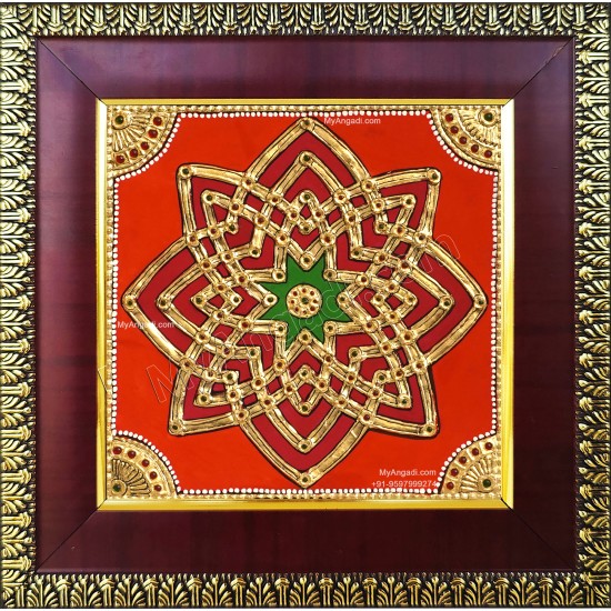 Aiswarya Kolam Tanjore Painting