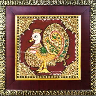 Swan Tanjore Painting