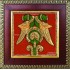 Parrot Tanjore Painting